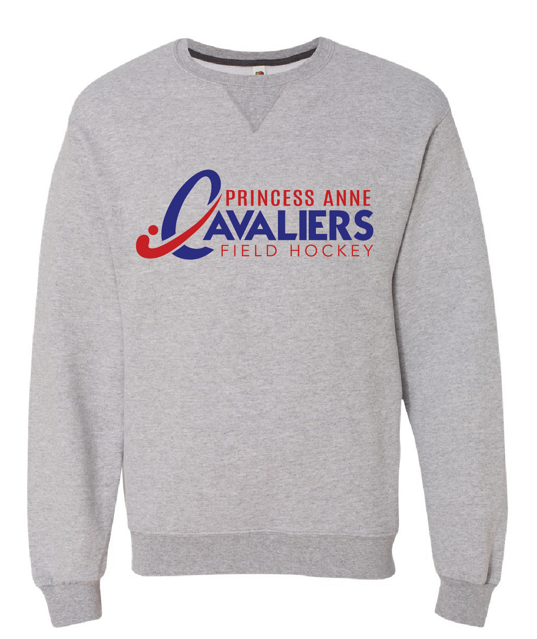 Sofspun Crewneck Sweatshirt / Athletic Heather / Princess Anne High School Field Hockey