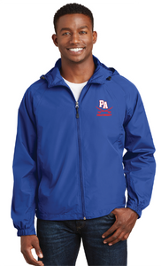 Hooded Raglan Jacket / Royal / Princess Anne High School Field Hockey