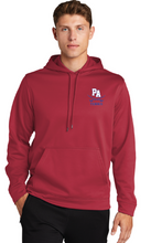 Fleece Hooded Pullover / Red / Princess Anne High School Tennis