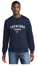 Core Fleece Crewneck Sweatshirt / Navy / Princess Anne High School Tennis