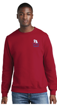 Core Fleece Crewneck Sweatshirt / Red / Princess Anne High School Tennis