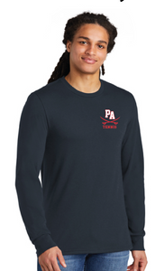 Perfect Tri Long Sleeve Tee / Navy / Princess Anne High School Tennis