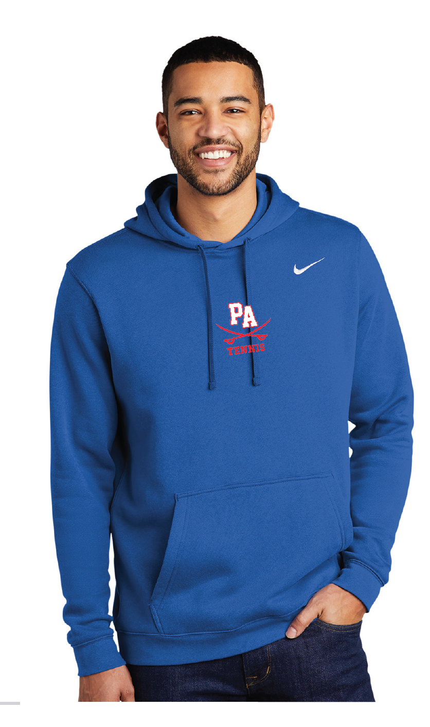 Nike Club Fleece Pullover Hoodie / Royal / Princess Anne High School Tennis