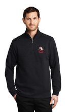 Slub Fleece 1/4-Zip Pullover / Slate Grey / Princess Anne High School Tennis