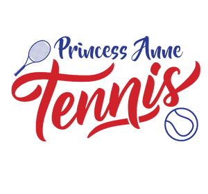 3" Sticker / Princess Anne High School Girls Tennis