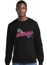 Core Fleece Crewneck Sweatshirt / Black / Princess Anne High School Lacrosse