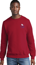 Core Fleece Crewneck Sweatshirt / Red / Princess Anne High School Lacrosse