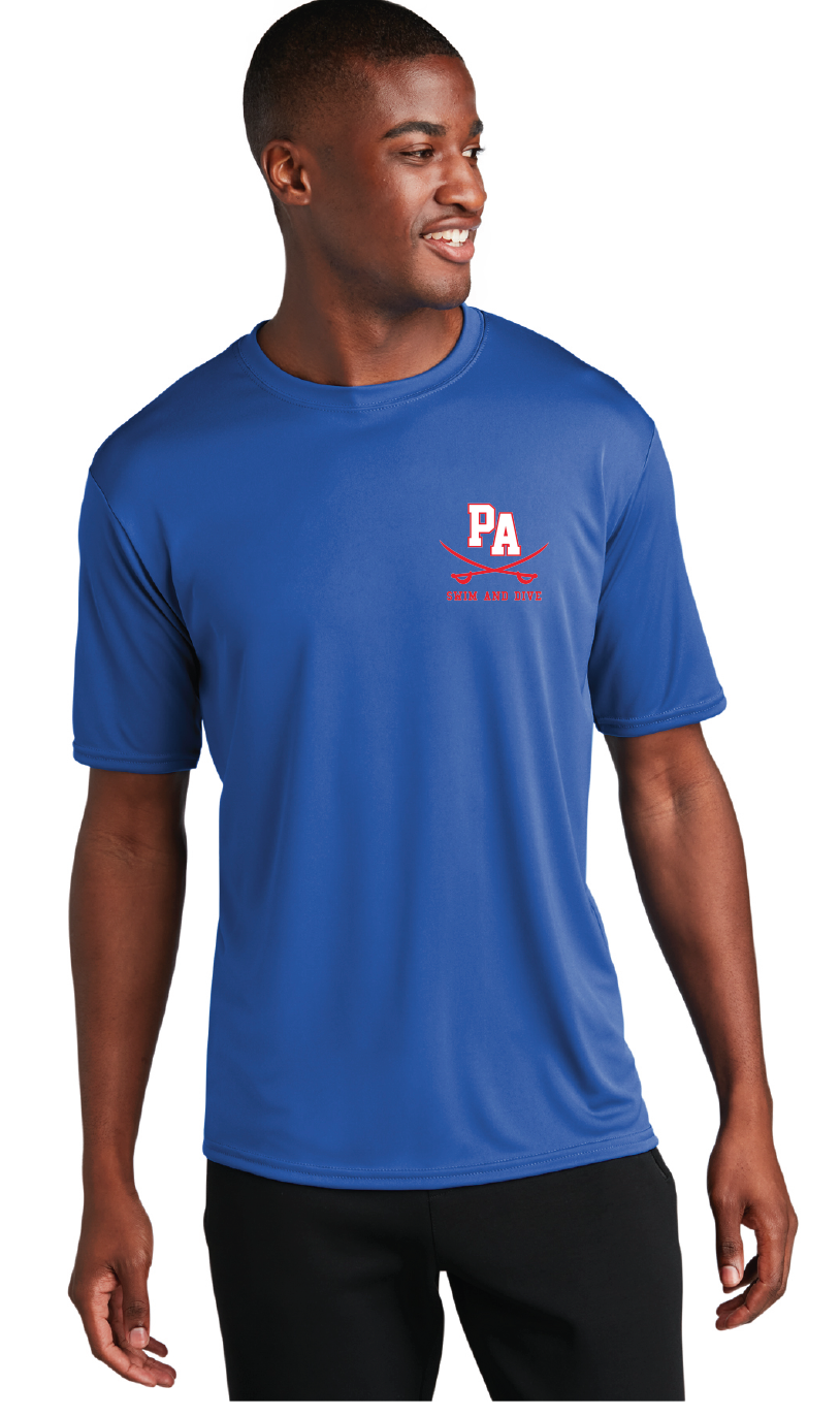 Performance Tee / Royal / Princess Anne High School Swim and Dive