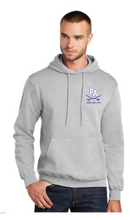 Core Fleece Pullover Hooded Sweatshirt / Ash / Princess Anne High School Swim and Dive