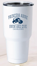 32 oz Stainless Steel Tumbler / Princess Anne High School Swim and Dive