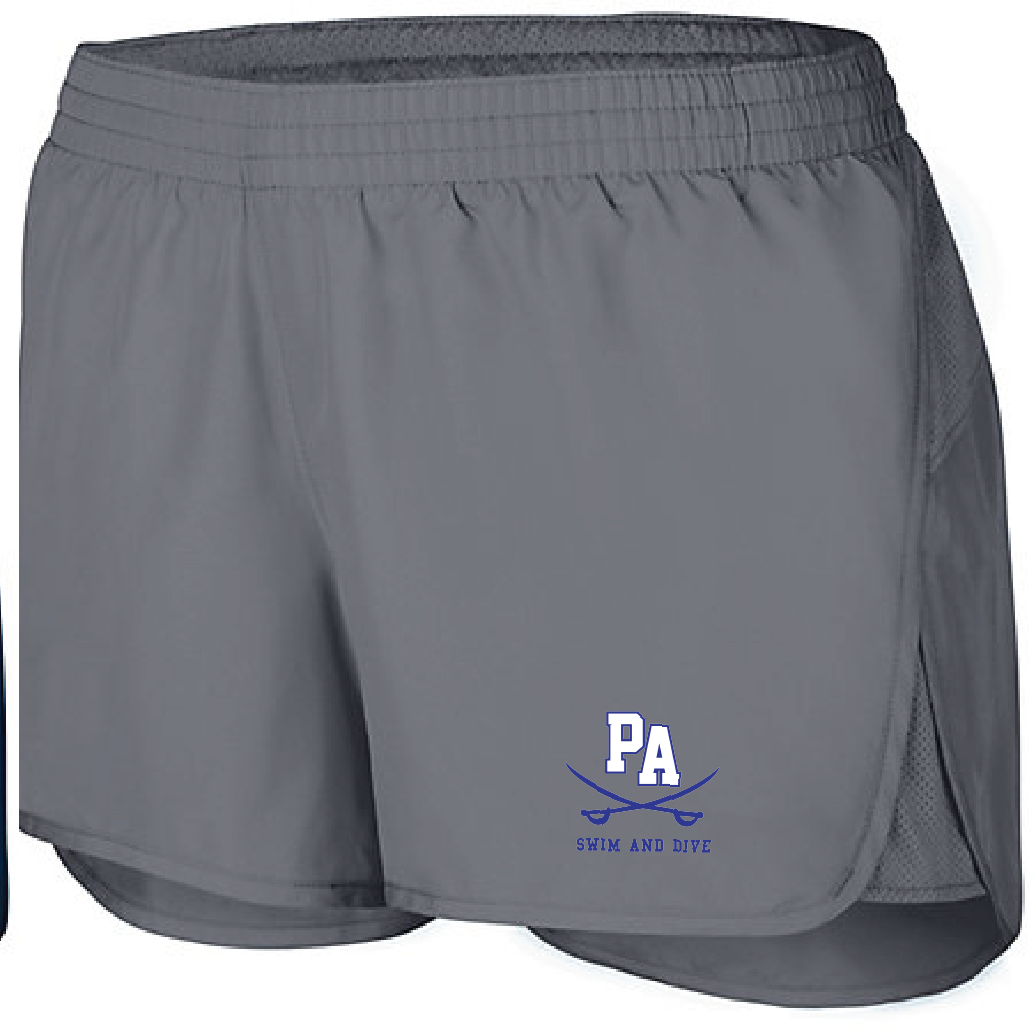 Women's Wayfarer Shorts / Grey / Princess Anne High School Swim and Dive