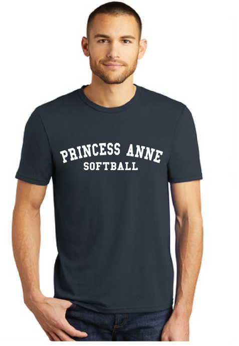 Perfect Tri Tee / Navy / Princess Anne High School Softball