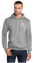 Core Fleece Pullover Hooded Sweatshirt / Athletic Heather / Princess Anne High School Track and Field