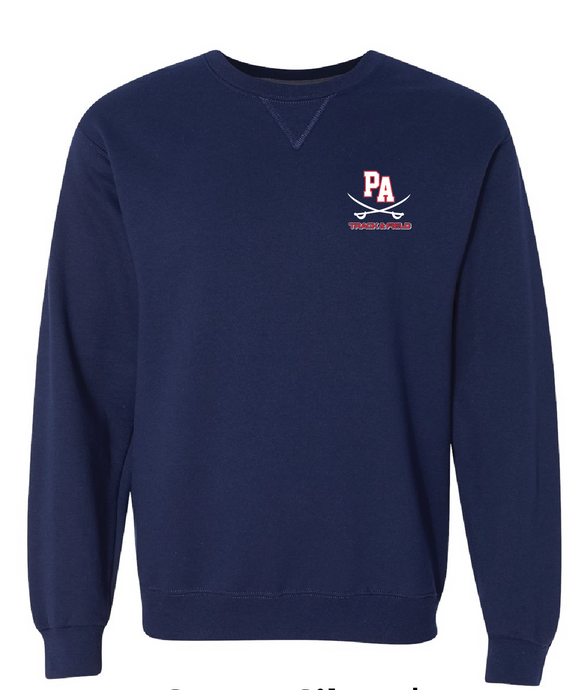 Sofspun Crewneck Sweatshirt / Navy / Princess Anne High School Track and Field