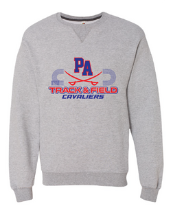 Sofspun Crewneck Sweatshirt / Athletic Heather / Princess Anne High School Track and Field