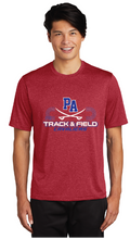 Heather Contender Tee / Heather Red / Princess Anne High School Track and Field