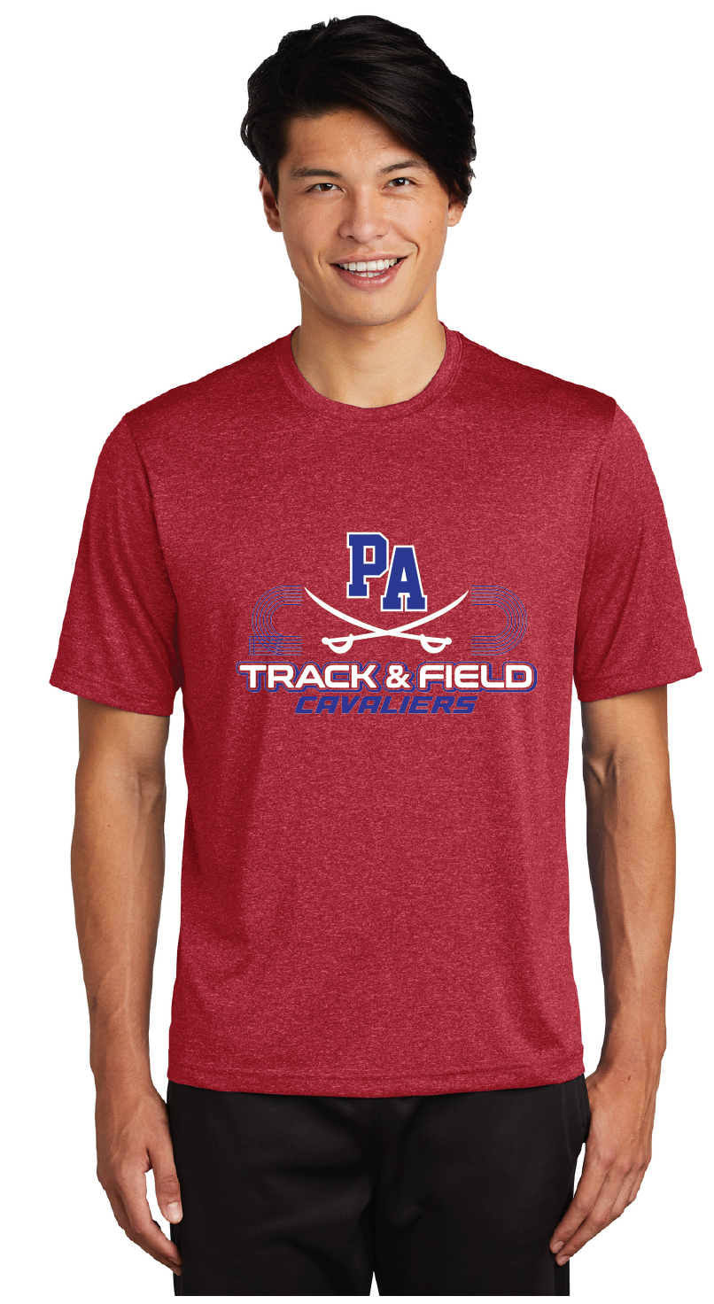 Heather Contender Tee / Heather Red / Princess Anne High School Track and Field