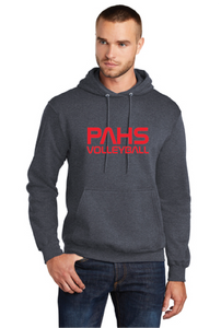 Core Fleece Pullover Hooded Sweatshirt / Heather Navy / Princess Anne High School Volleyball