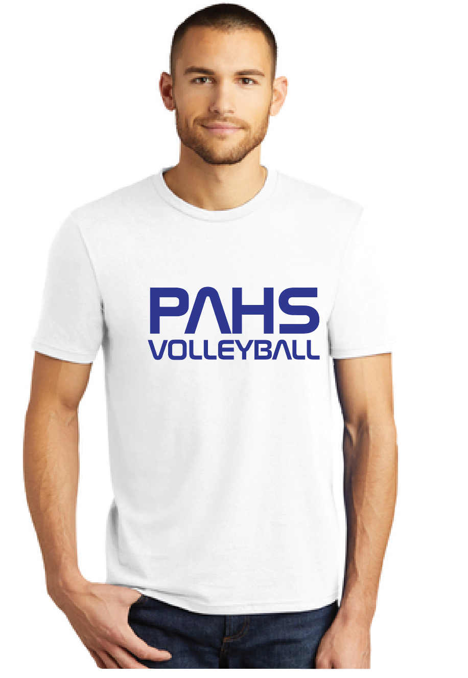 Perfect Tri Tee / White / Princess Anne High School Volleyball