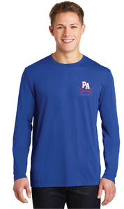 Long Sleeve Cotton Touch Tee / Royal / Princess Anne High School Volleyball