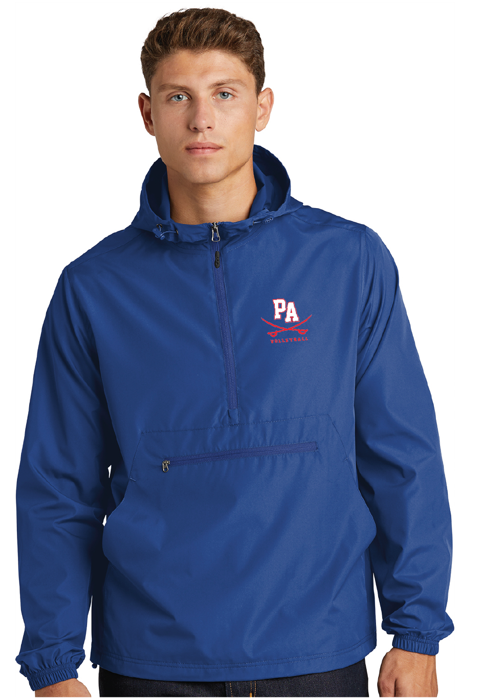 Packable Anorak / Royal / Princess Anne High School Volleyball