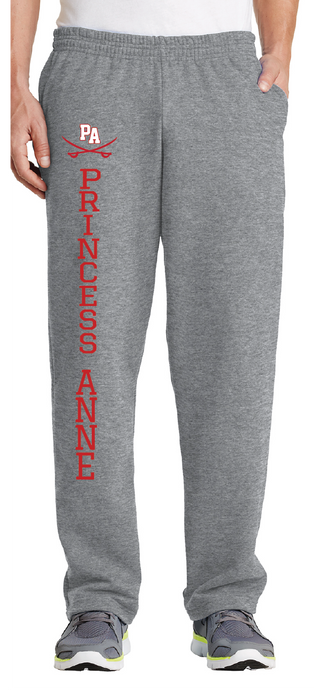 Core Fleece Sweatpant with Pockets / Athletic Heather / Princess Anne High School Volleyball