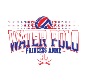 5" Magnet / Princess Anne High School Water Polo