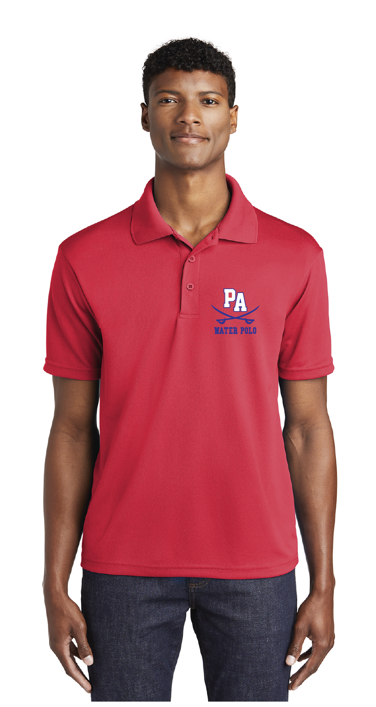 PosiCharge RacerMesh Polo / True Red / Princess Anne High School Water Polo