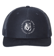 Adjustable Snapback Trucker Cap / Navy / Princess Anne Middle School Staff