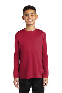 Long Sleeve  Performance Tee (Youth & Adult) / Red / Center Grove