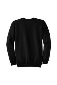 Fleece Crewneck Sweatshirt (Youth & Adult) / Black / Three Oaks Elementary School