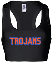 B-Sport Bra Top / Black / Plaza Middle School Cheer