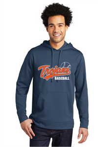 Performance Fleece Hooded Sweatshirt / Navy / Plaza Middle School Baseball