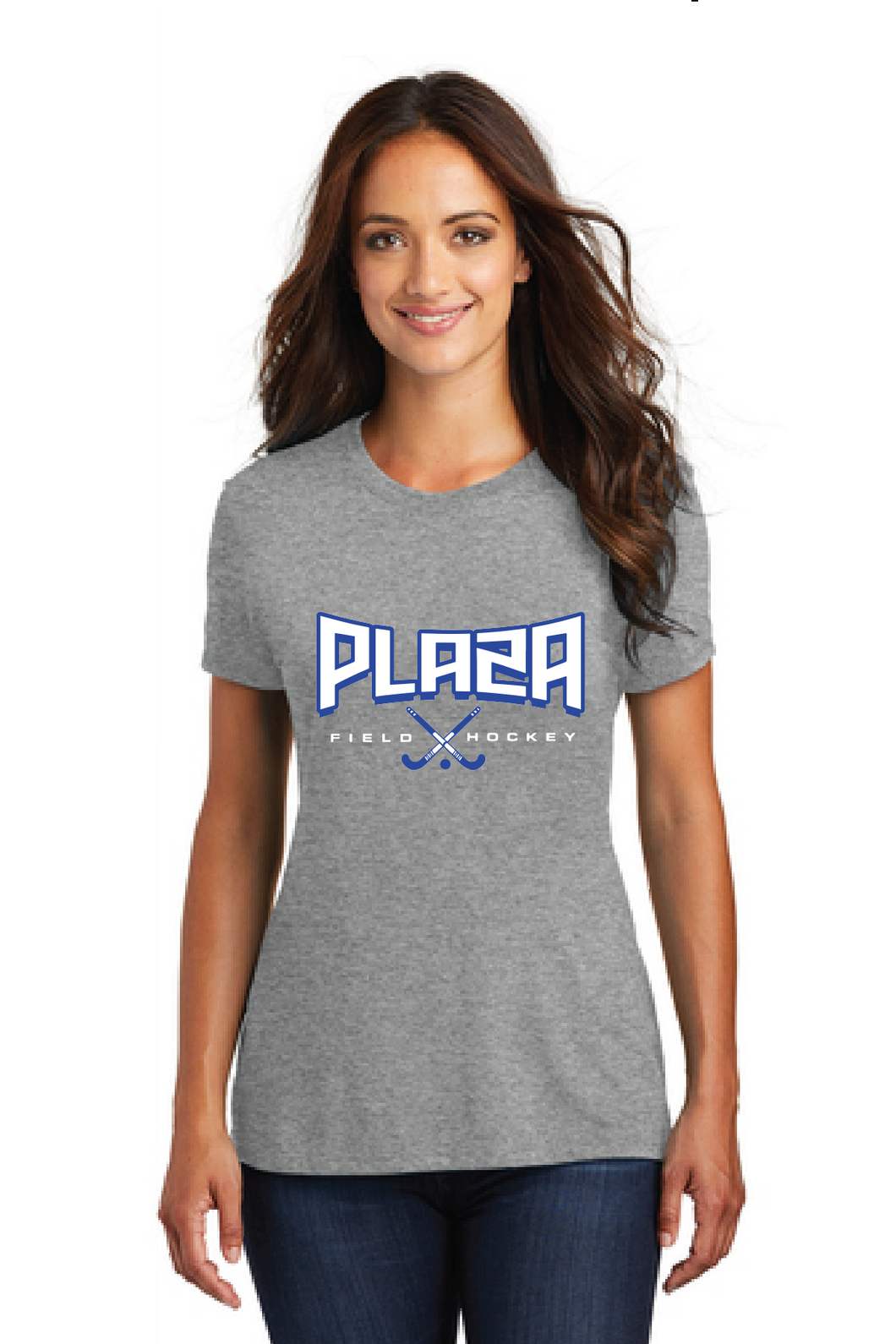 Women’s Perfect Tri Tee / Grey Frost / Plaza Middle School Field Hockey