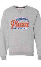 Sofspun Crewneck Sweatshirt / Athletic Heather / Plaza Middle School Softball