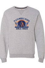 Sofspun Crewneck Sweatshirt / Athletic Heather / Plaza Middle School Track