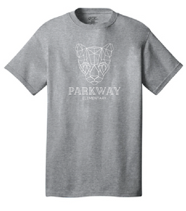 Core Cotton Tee / Athletic Heather / Parkway Elementary School