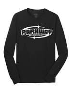 Long Sleeve Core Cotton Tee / Black / Parkway Elementary School