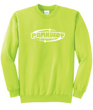 Core Fleece Crewneck Sweatshirt / Neon Green / Parkway Elementary School