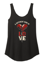 Ladies Relaxed Softstyle Tank / Black / Grassfield Band Percussion