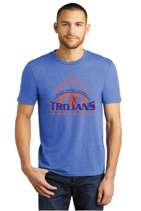 Perfect Tri Tee / Royal Frost / Plaza Middle School Football