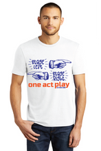 Softsyle Triblend Tee / White / Plaza Middle School One Act Play