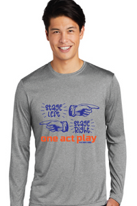 Long Sleeve Heather Contender Tee / Vintage Heather / Plaza Middle School One Act Play