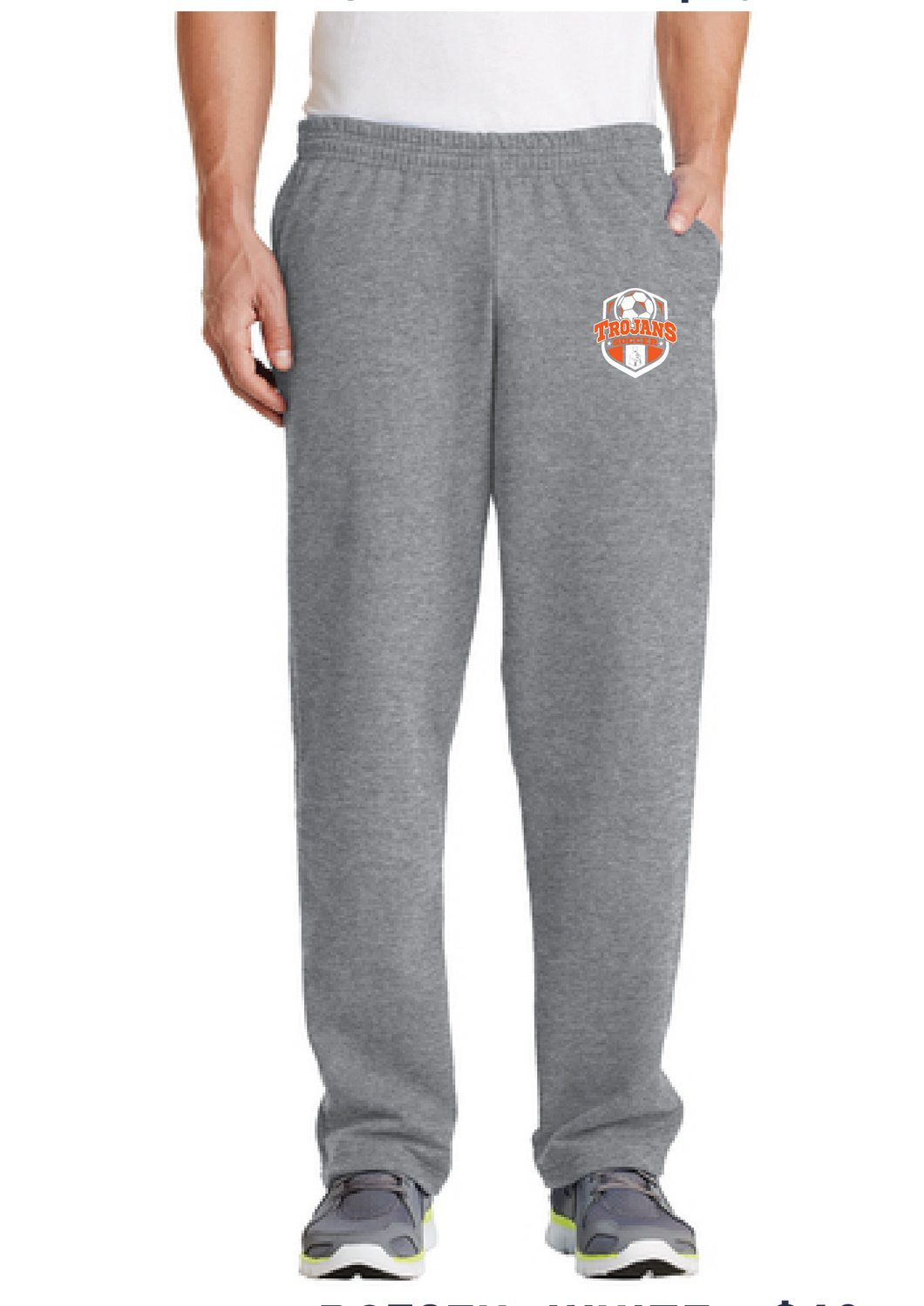 Core Fleece Sweatpant with Pockets / Athletic Heather / Plaza Middle School Boys Soccer