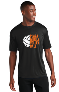 Performance Tee / Black / Plaza Middle School Volleyball