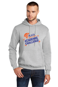 Core Fleece Hooded Sweatshirt / Athletic Heather / Plaza Middle School Academic Challenge