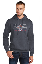 Core Fleece Pullover Hooded Sweatshirt / Heather Navy / Plaza Middle School Girls Basketball