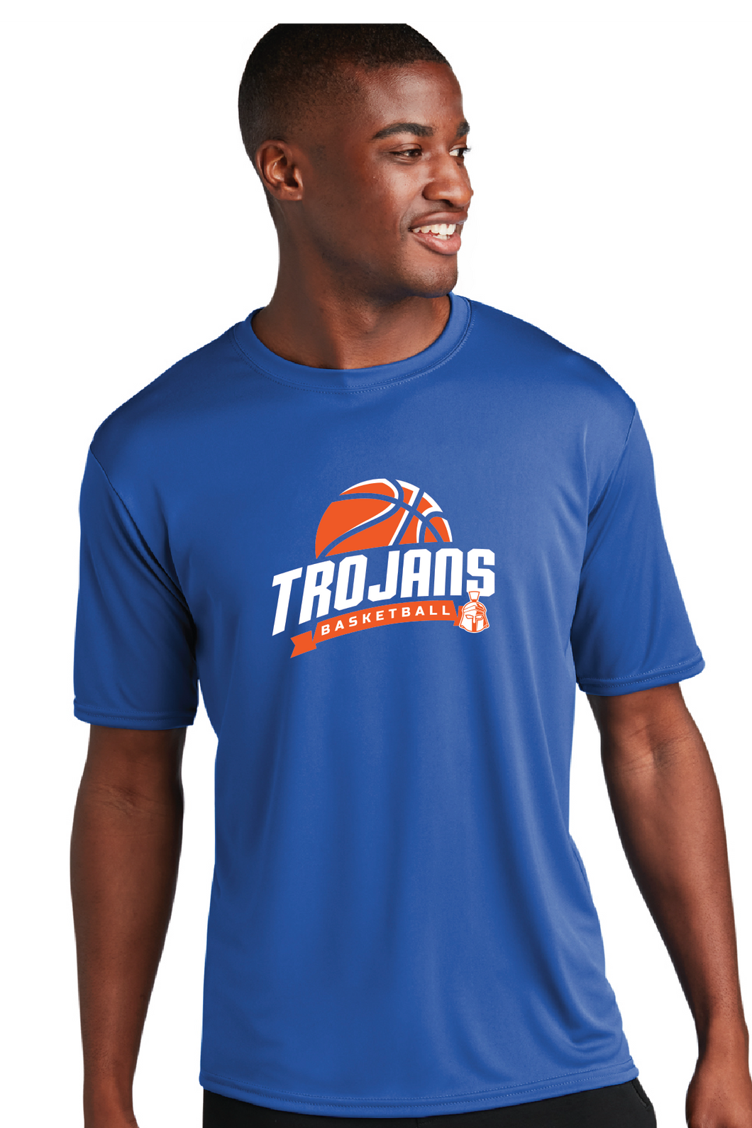 Performance Tee / Royal / Plaza Middle School Boys Basketball