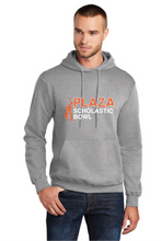 Core Fleece Pullover Hooded Sweatshirt / Athletic Heather / Plaza Middle School Scholastic Bowl