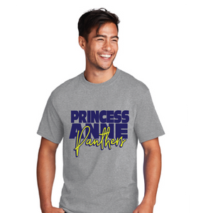 Core Cotton Tee / Athletic Heather / Princess Anne Middle School